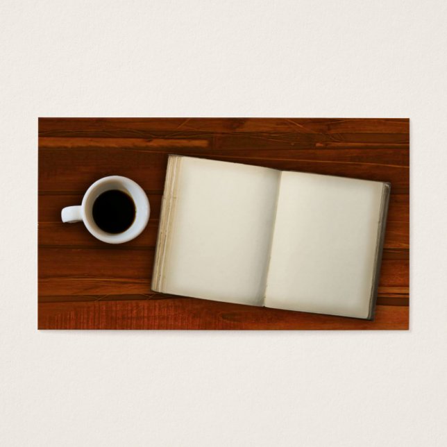 Coffee Break Visitkort (Framsidan)