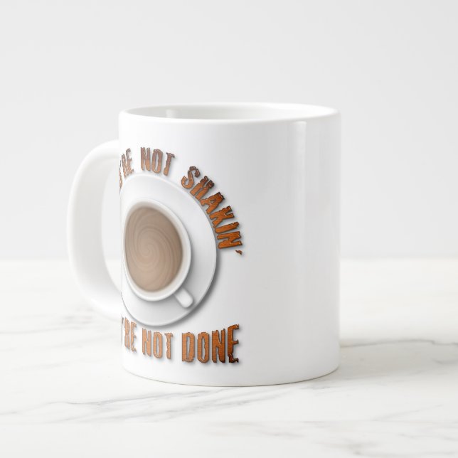 Coffee Buzz Jumbo Mugg (Framsida vänster)