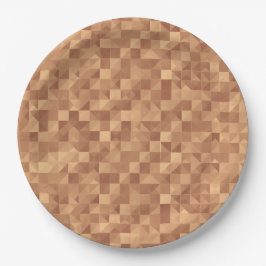 Coffee Chic Party Plates: Disposable Elegance