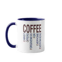Coffee Christian Acronym Mugg