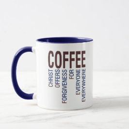 Coffee Christian Acronym Mugg