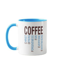 Coffee Christian Acronym Mugg