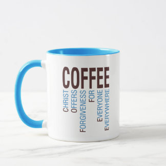 Coffee Christian Acronym Mugg