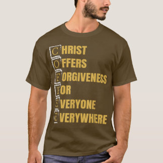 Coffee Christian Caffeine Lover Faithful Followers T Shirt