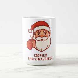 Coffee & Christmas Cheer Santa Mug Kaffemugg