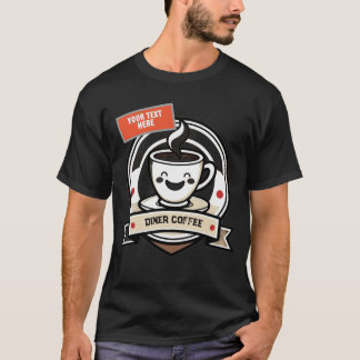 Coffee Club serie – Bedårande anpassad kaffekärlek T Shirt