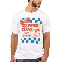 Coffee Club serie – Söt anpassad kaffefanatiker