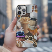 Coffee Collage Telefon Case