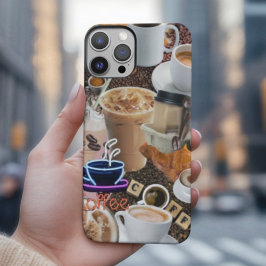 Coffee Collage Telefon Case