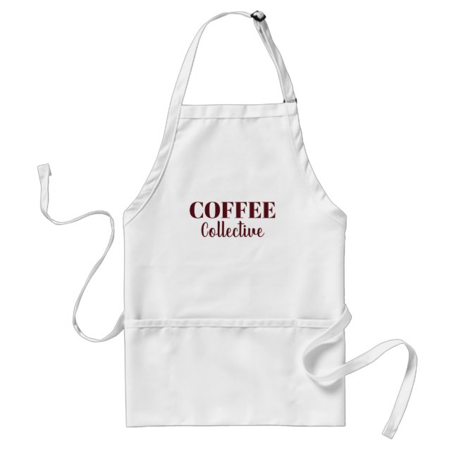 Coffee Collective Burgundertypsnitt Förkläde (Framsidan)