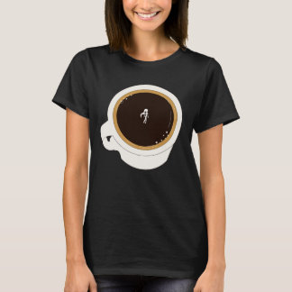 Coffee Cup Diver T Shirt