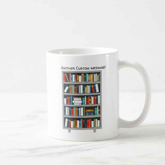 Coffee Cup for Readers, a Bookworm | Kaffemugg (Höger)