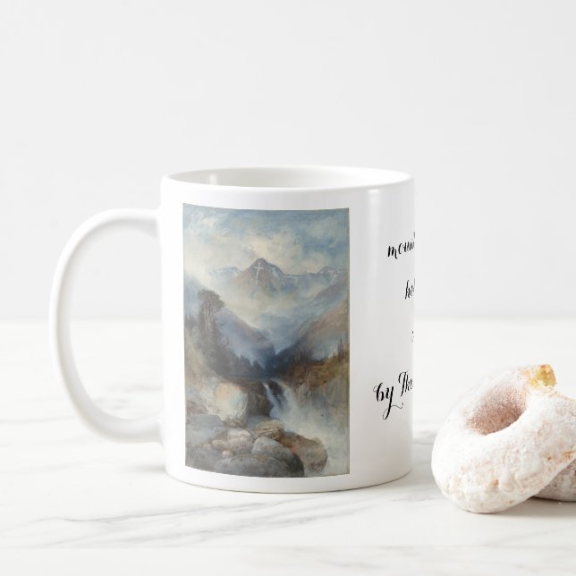 coffee cup gallery art, mountain of the holy cross kaffemugg (Med munk)