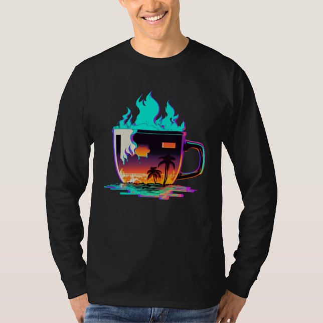 Coffee Cup T Shirt (Framsida)