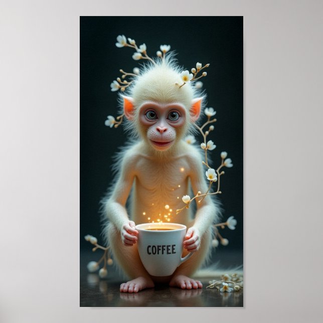 Coffee Cute Poster (Framsidan)
