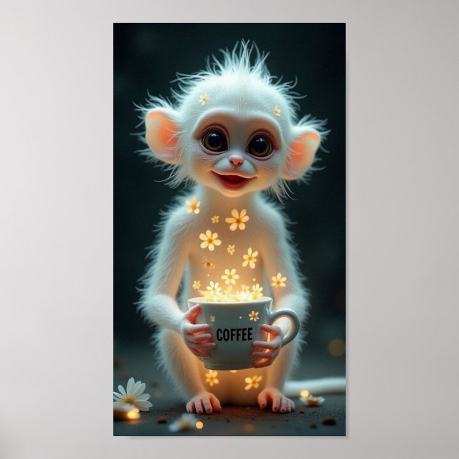 Coffee Cute Poster (Framsidan)