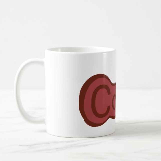 Coffee – Daily Coffee Lover Motivation for Morning Kaffemugg (Vänster)