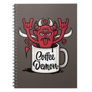 Coffee Demon Anteckningsbok