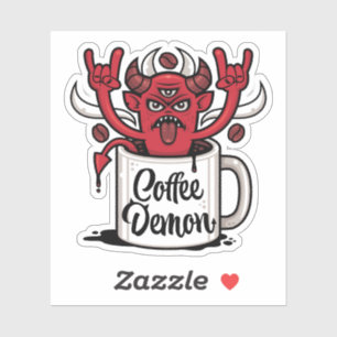 Coffee Demon Klistermärken