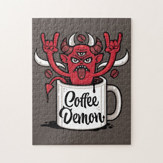 Coffee Demon Pussel (Vertikal)
