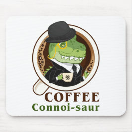 Coffee Dinosaur Connoi-Saur Funny Coffee Drinker Musmatta