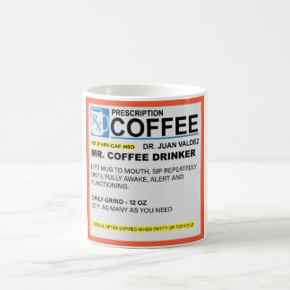 Coffee Drinker Prescription Mugg
