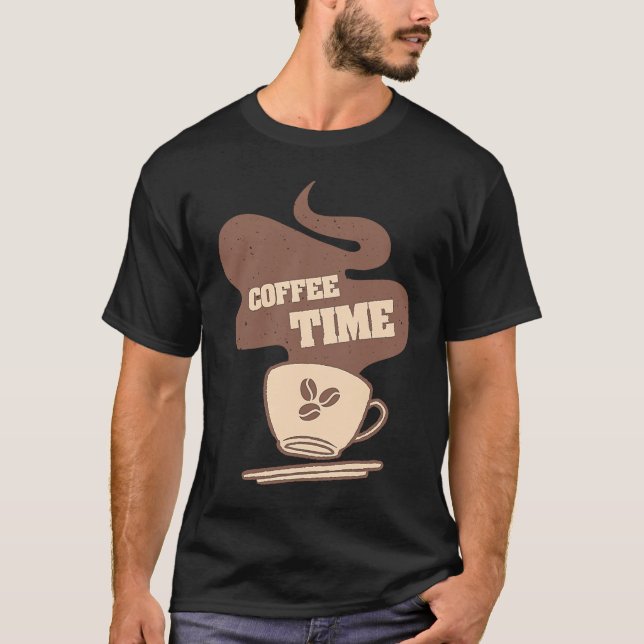 Coffee  Espresso Barista Cappuccino Latte  1 T Shirt (Framsida)