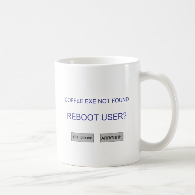 Coffee.exe Kaffemugg (Höger)