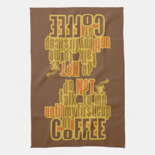 COFFEE FIRST-kökshandduk Kökshandduk