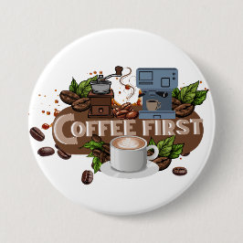 Coffee First – Morning Motivation for True Caffein Knapp