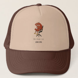 Coffee First Personality Second Funny Trucker Hat Keps