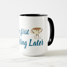 Coffee First Tee – Roligt & Trendigt Mugg