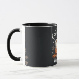 Coffee First, Then Snow – Cozy Winter Mug Mugg