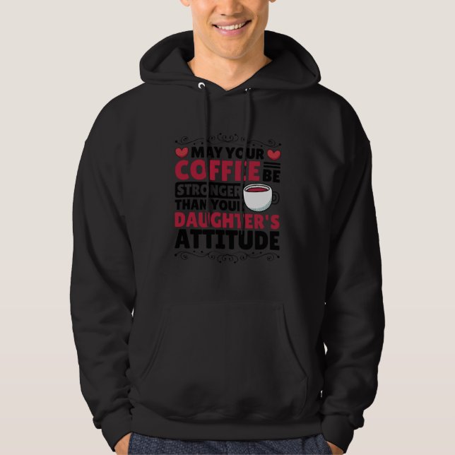 Coffee  for Coffee Roaster and Parenting Hoodie (Framsida)