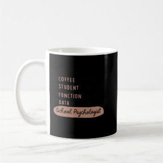 Coffee Fueled Student Center School Psycholog Kaffemugg