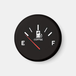 Coffee Gage Magnet - Funny Coffee Älskare Gift