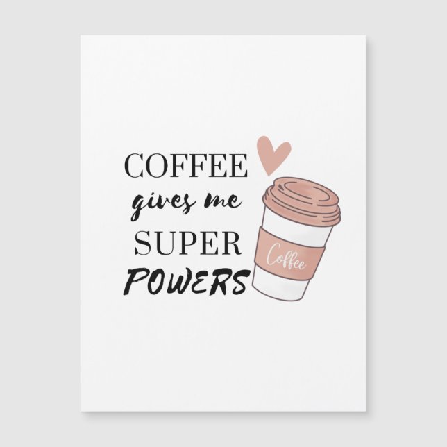 Coffee ge me toppens befogenheter (Framsida)