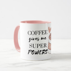 Coffee ge me toppens befogenheter mugg