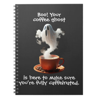 Coffee Ghost Anteckningsbok