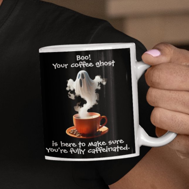 Coffee Ghost Jumbo Mugg (Skapare uppladdad)