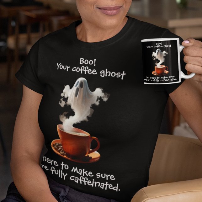 Coffee Ghost T Shirt (Skapare uppladdad)