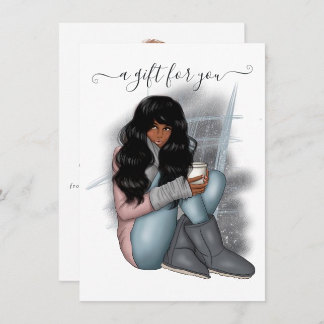 Coffee Girl (Fram/baksida)