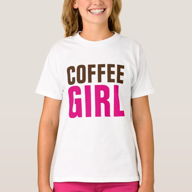 COFFEE GIRL T-shirts (Framsida)