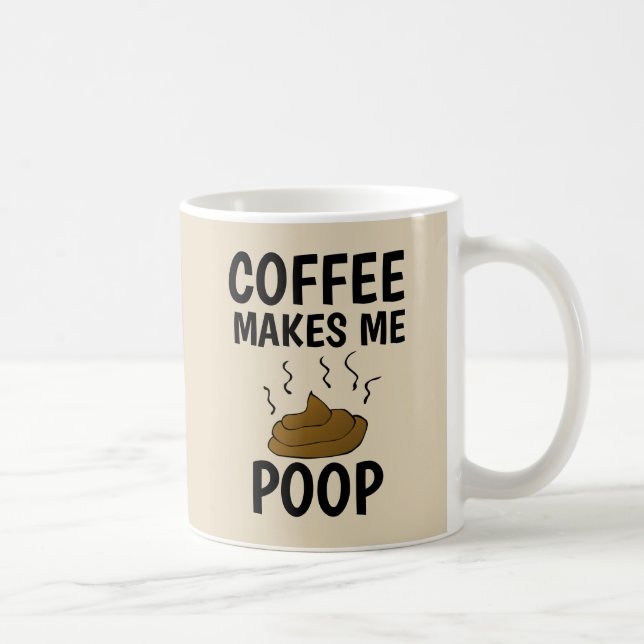 COFFEE GÖR MIG POOP MUGG (Höger)