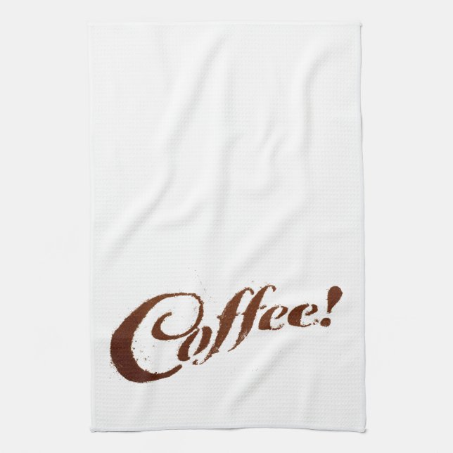 Coffee Grounds Coffee - Handduk Kökshandduk (Vertikal)