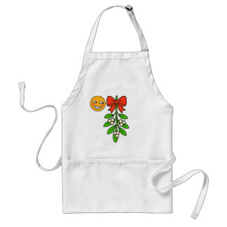 Coffee House Sleuths Apron: Mistletoe Förkläde
