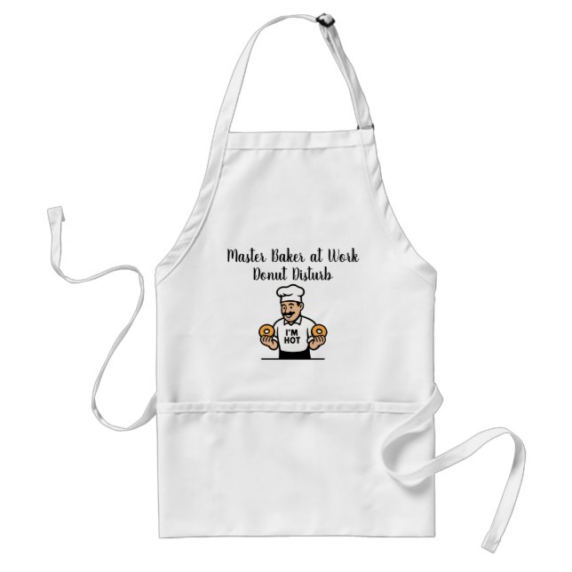 Coffee House Sleuths förkläde: Master Baker at Wor Förkläde (Framsidan)