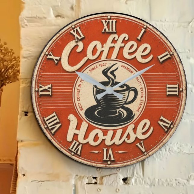 Coffee House  Stor Klocka (Skapare uppladdad)