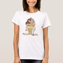 Coffee Ice Cream T Shirt
