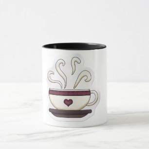 Coffee Illustration Mugg